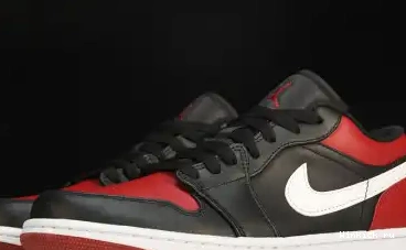 Low “Alternate Jordan Bred 1 Toe” 0429
